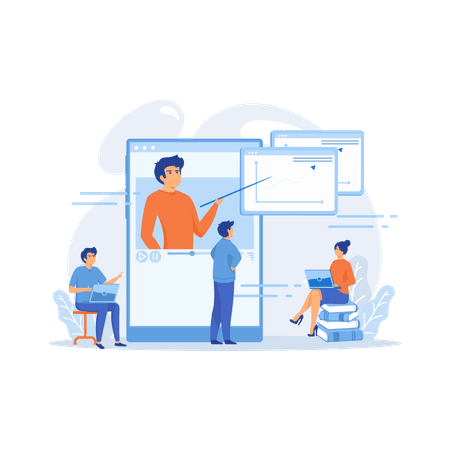 Medical video lectures and online learning